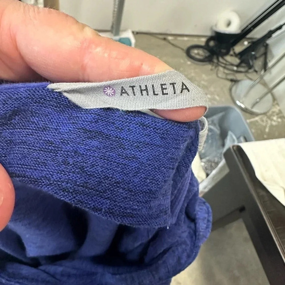 Athleta Pullover Hooded Shirt - Picture 3 of 6